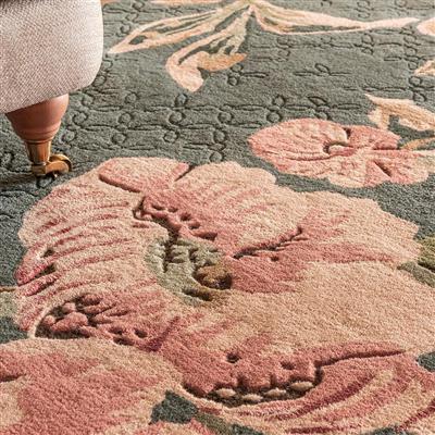 LA-78607 : Tapis LAURA ASHLEY en laine tuftée