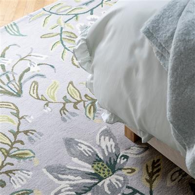 LA-81707 : Tapis LAURA ASHLEY en laine tuftée