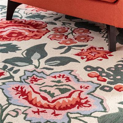 LA-83100 : Tapis LAURA ASHLEY en laine tuftée