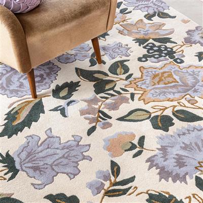 LA-83104 : Tapis LAURA ASHLEY en laine tuftée