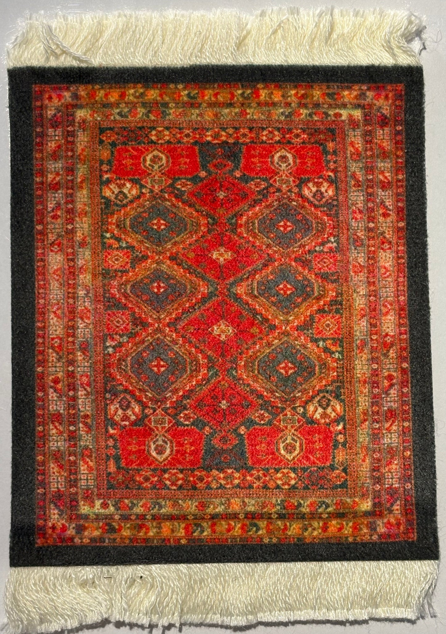 Sous-verres imitation tapis orientaux (Réduction à l'achat de plusieurs)