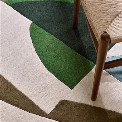 HA-43907 : Tapis en laine tuftée