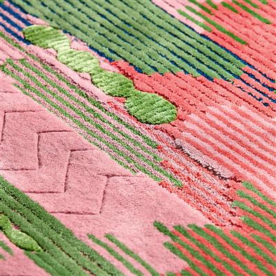HA-44507 : Tapis en laine tuftée