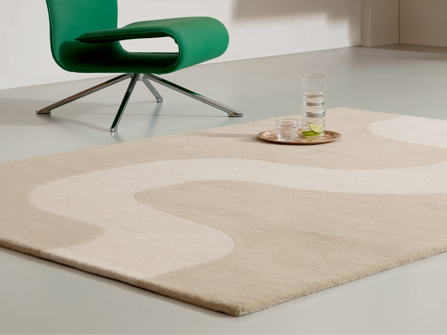 MM-32701 : Tapis MARIMEKKO en laine tuftée