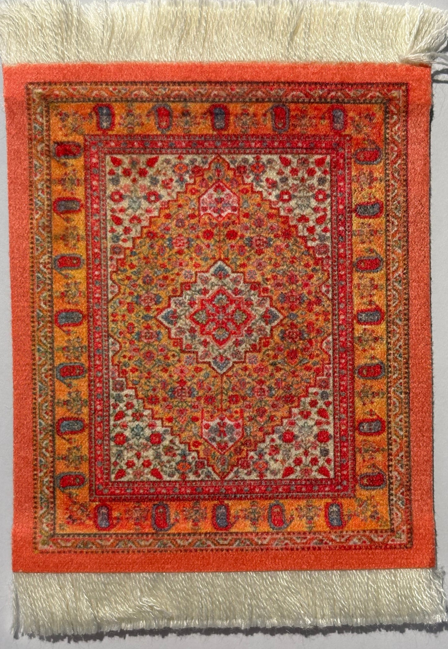 Sous-verres imitation tapis orientaux (Réduction à l'achat de plusieurs)