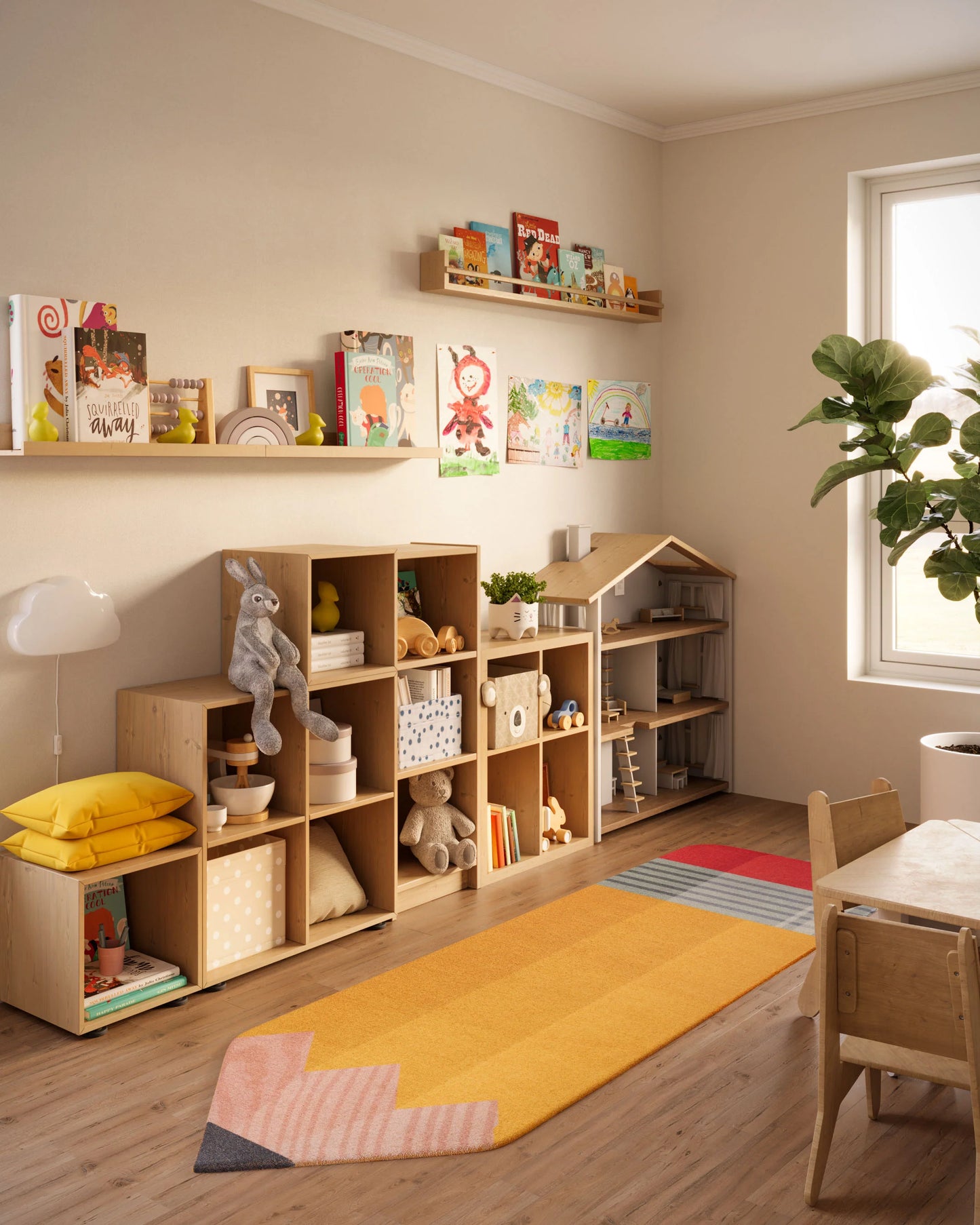 PLG-701 : Tapis pour enfant en polyester doux