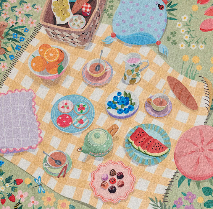 PLG-201 : Tapis pour enfant en polyester doux