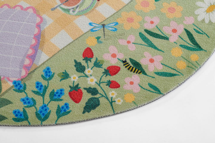 PLG-201 : Tapis pour enfant en polyester doux