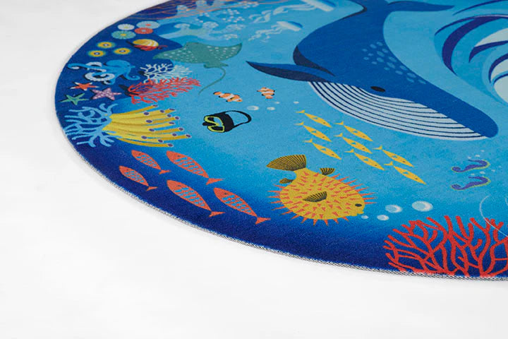 PLG-301: Soft polyester rug for children