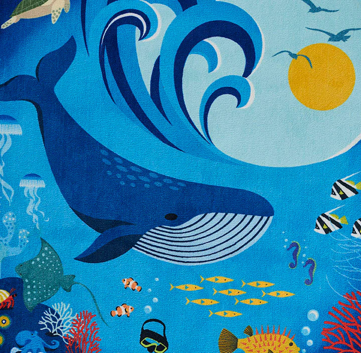 PLG-301: Soft polyester rug for children