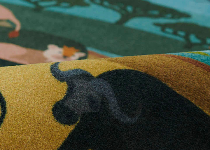 PLG-501 : Tapis pour enfant en polyester doux