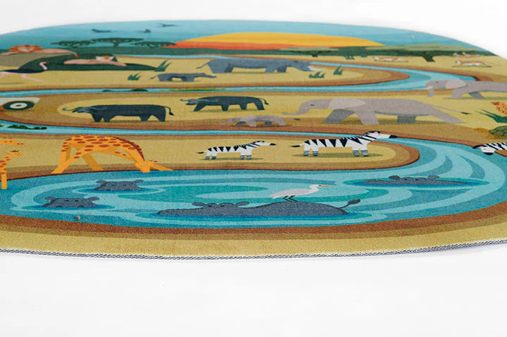 PLG-501 : Tapis pour enfant en polyester doux