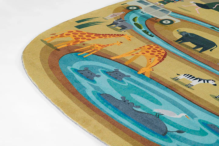 PLG-501 : Tapis pour enfant en polyester doux