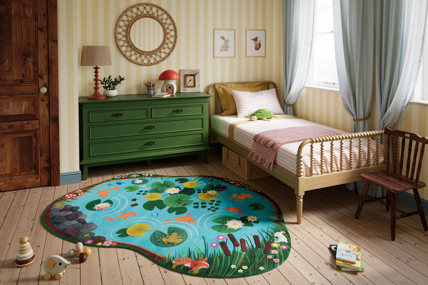 PLG-101 : Tapis pour enfant en polyester doux