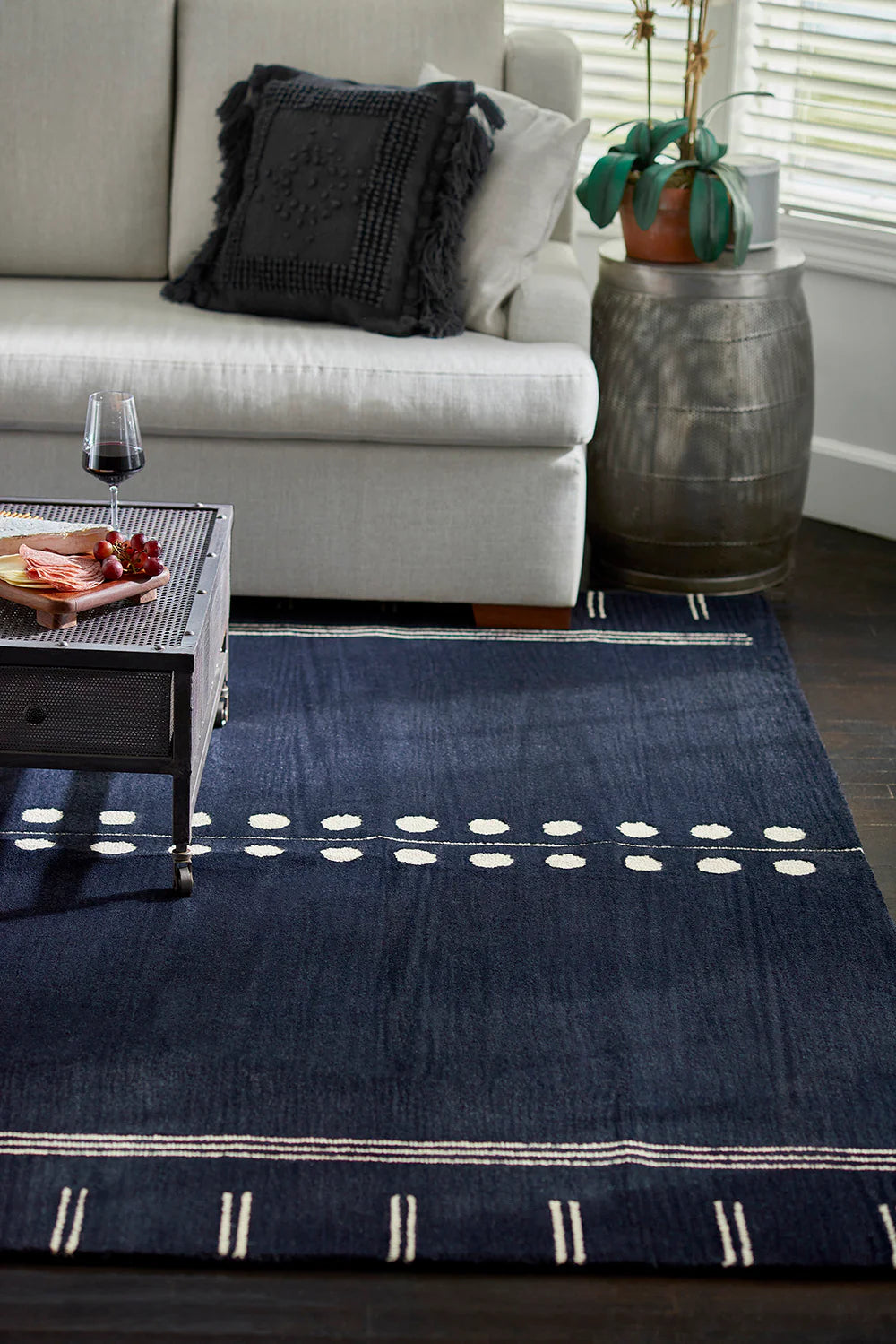 SI-101 : Tapis en laine tuftée