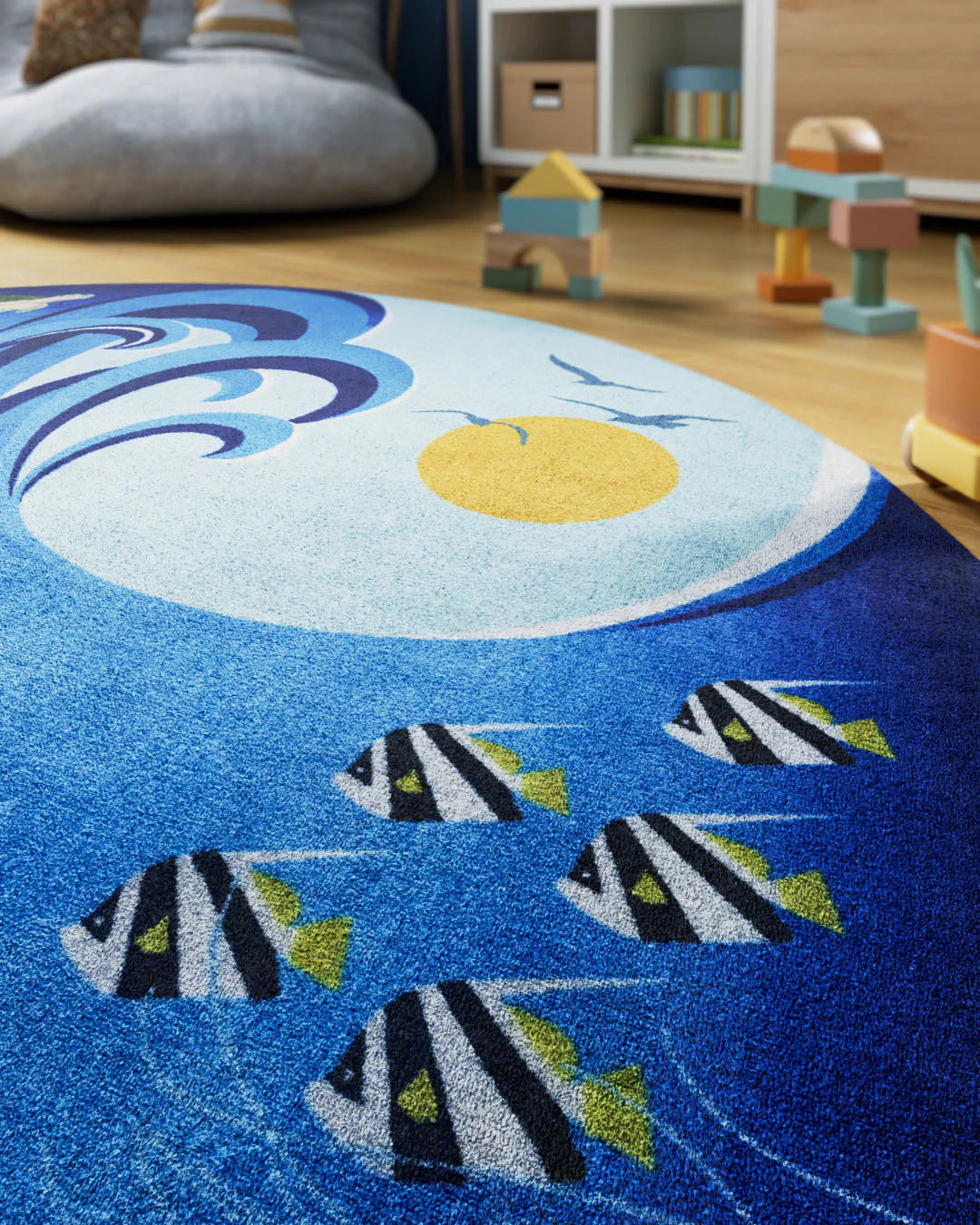 PLG-301: Soft polyester rug for children