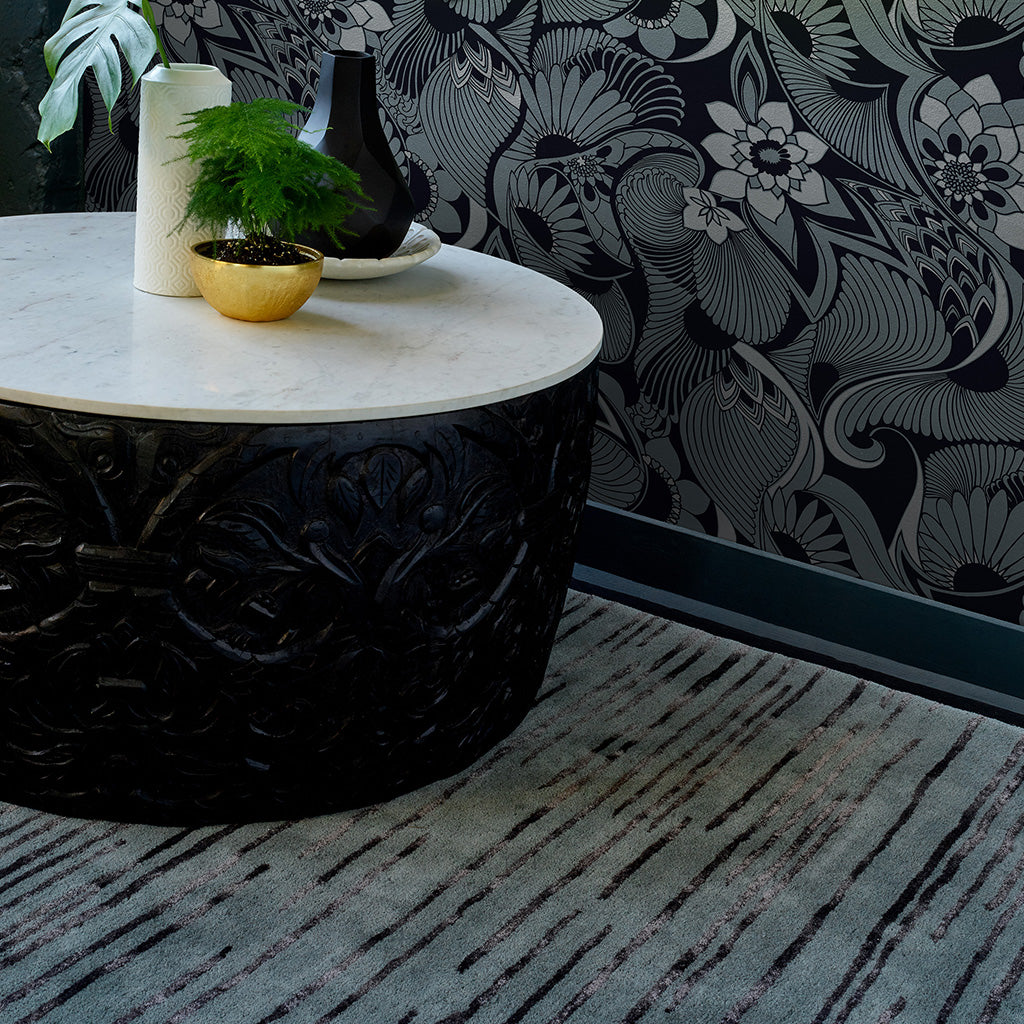 FB-39405 : Tapis FLORENCE BROADHURST en laine tuftée