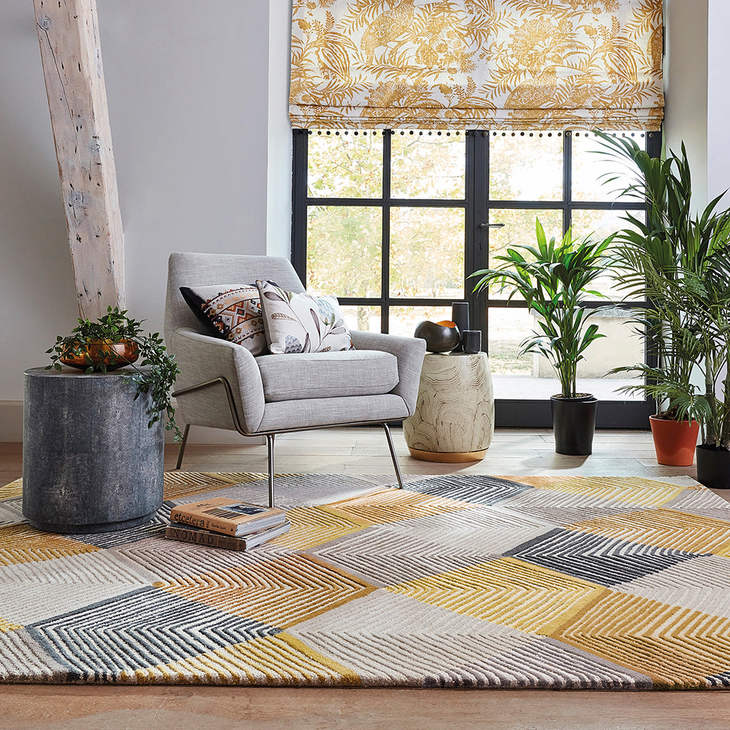 HA-40906 : Tapis en laine tuftée