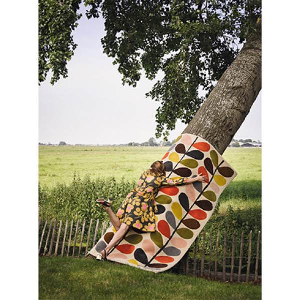MSC-6: ORLA KIELY tufted wool rug