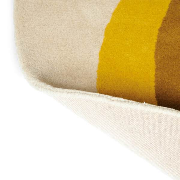 SFY-6 : Tapis ORLA KIELY rond en laine tuftée