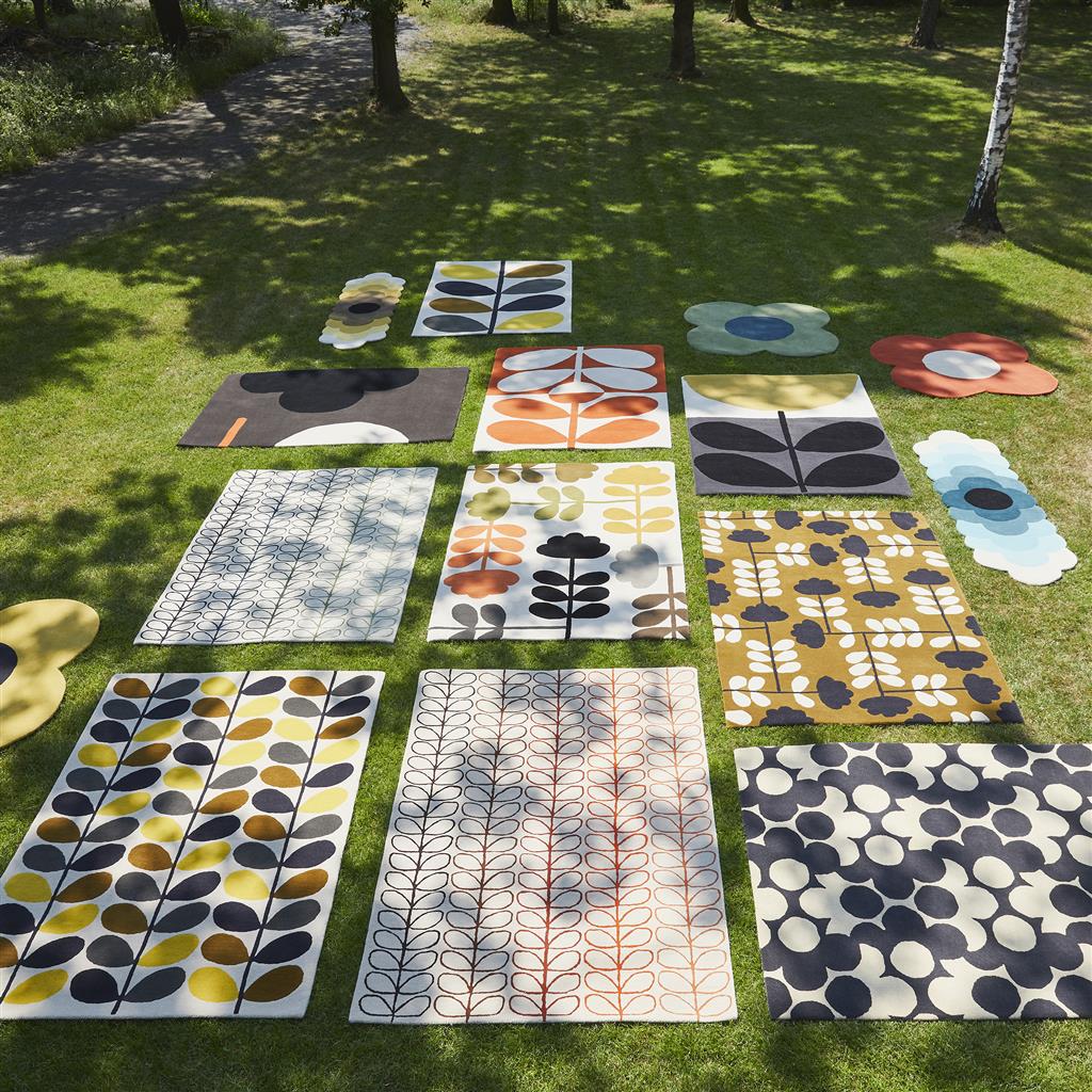 GF-60605 : Tapis ORLA KIELY en laine tuftée