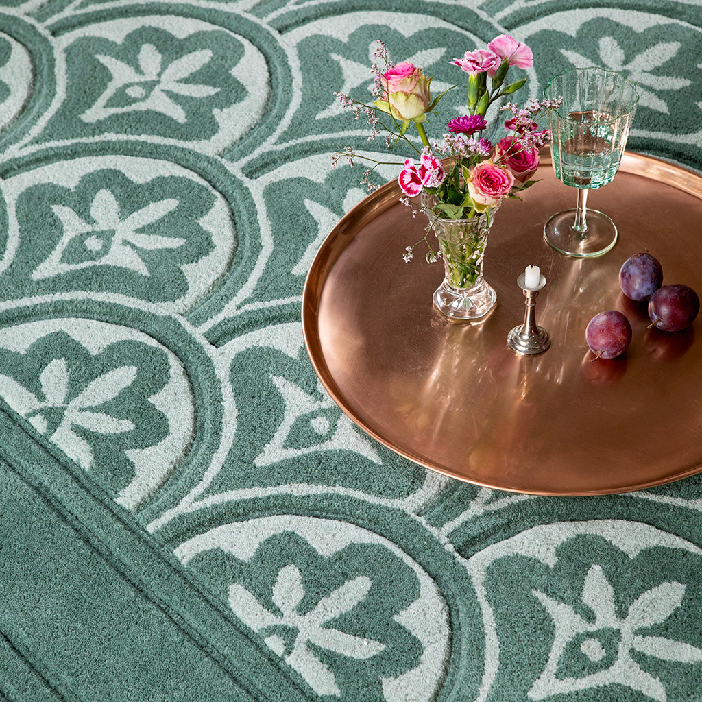LA-80807 : LAURA ASHLEY rug in tufted wool