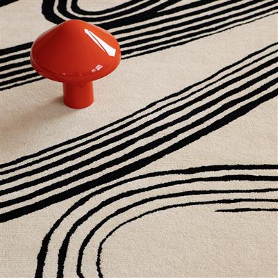 DO-91309 : Tapis en laine tuftée