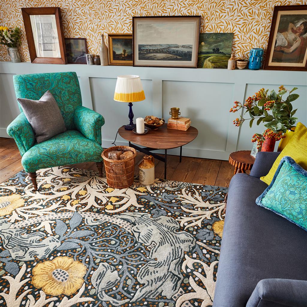 MW-27008 : Tapis MORRIS & CO en laine tuftée