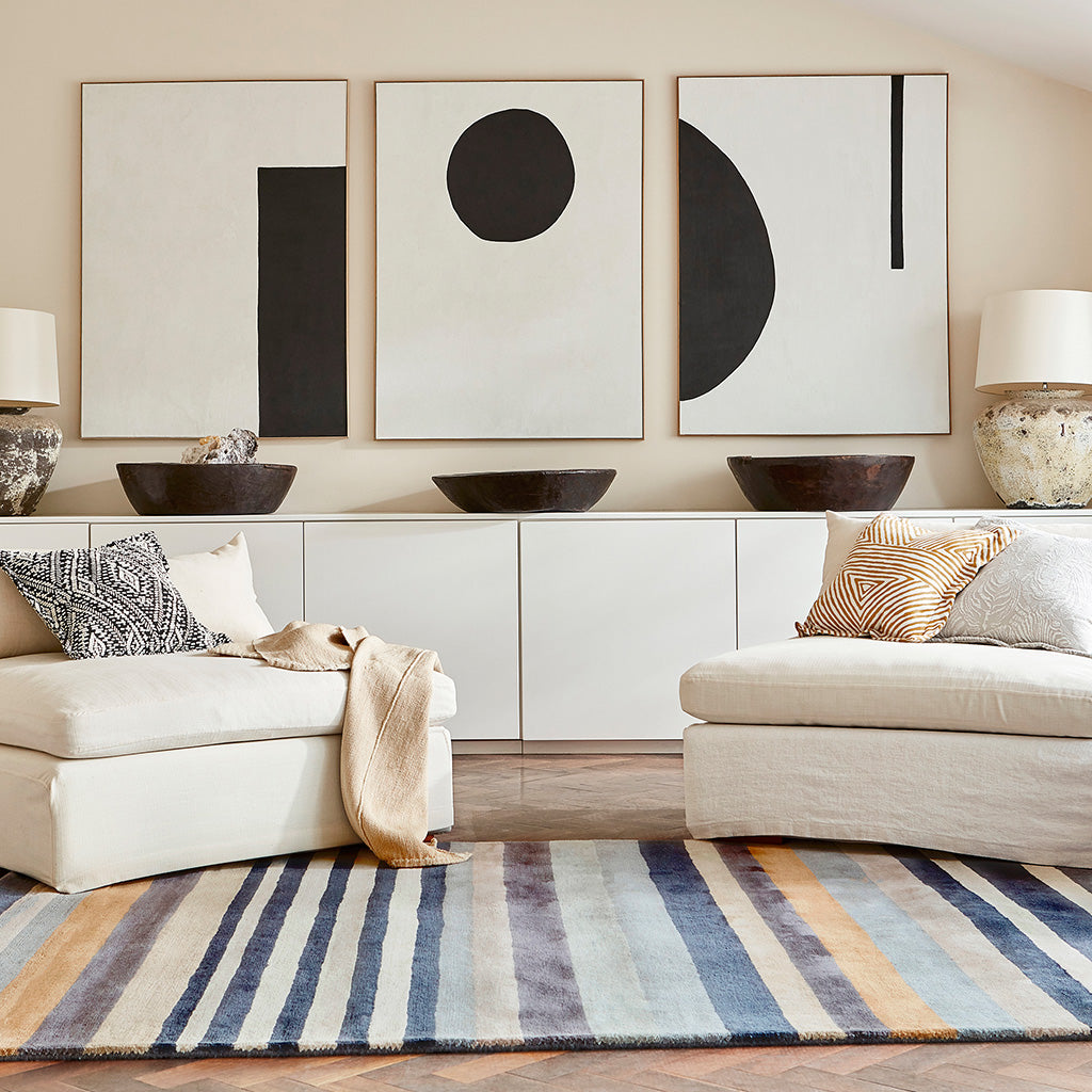 HA-40404 : Tapis en laine tuftée