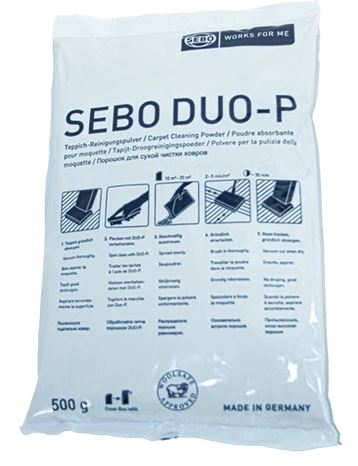 Dry cleaning powder