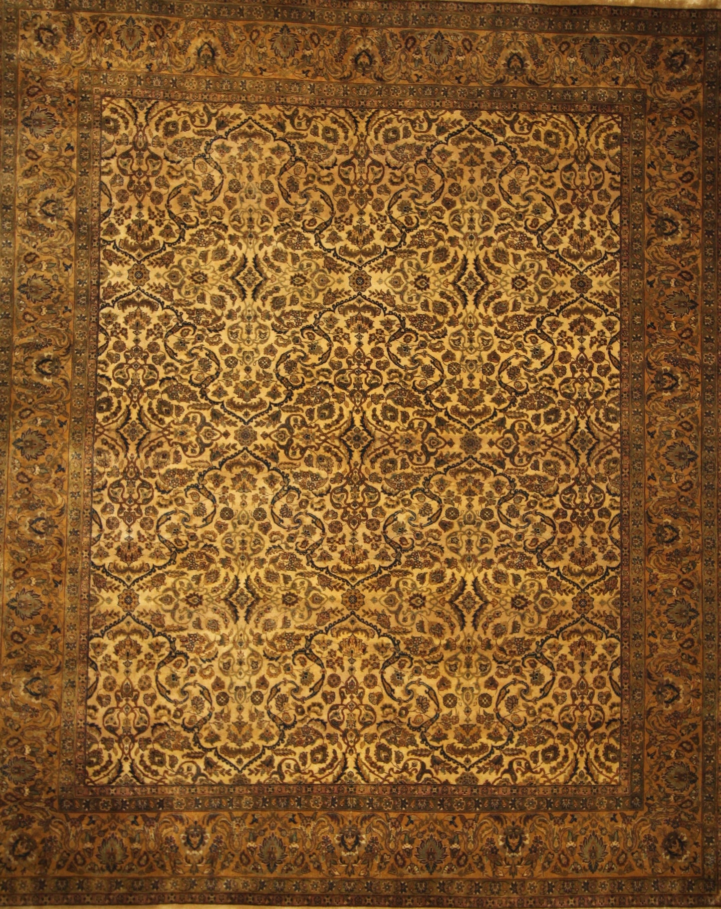 Tapis classique en laine - noué main