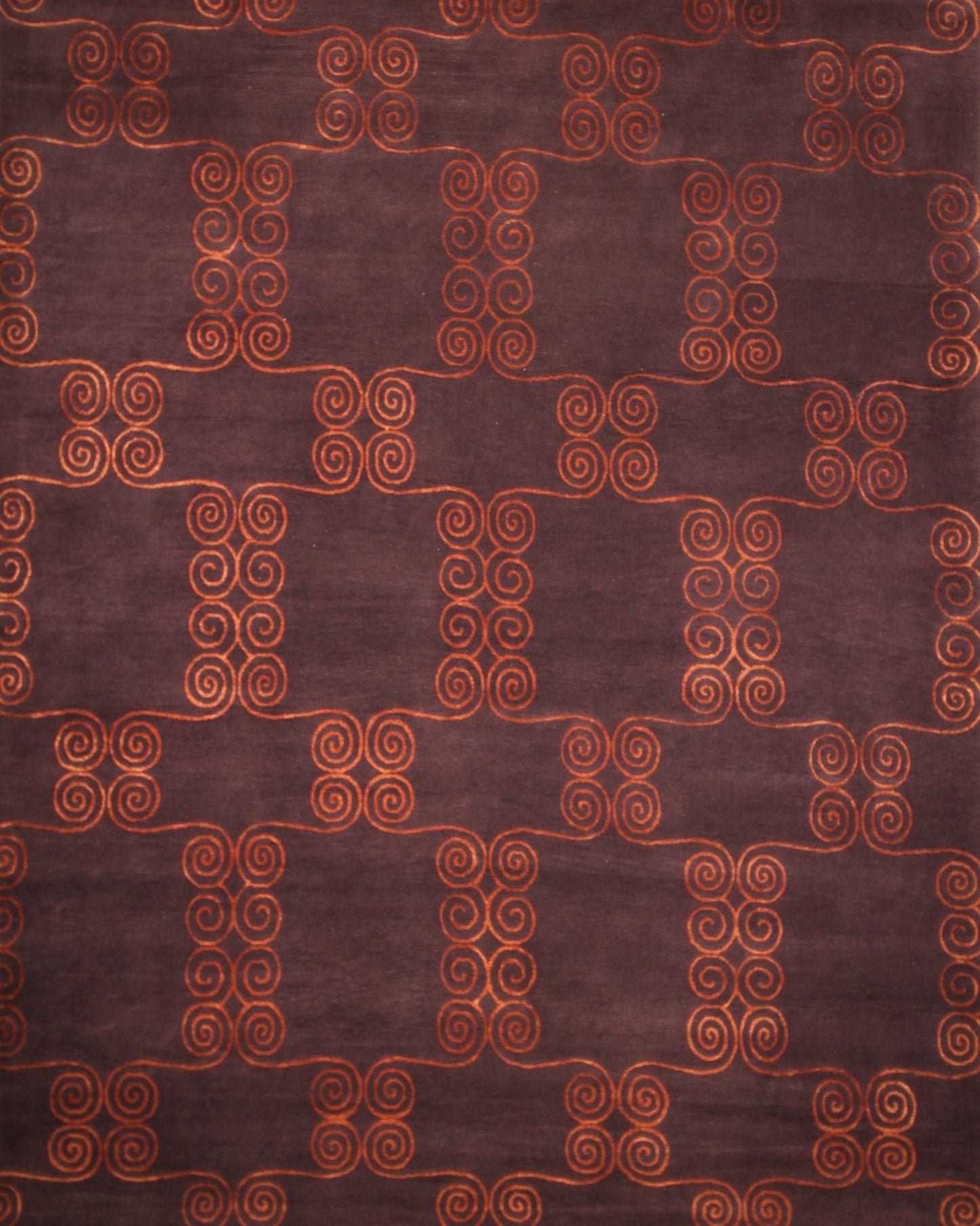 Tapis Népalais contemporain en laine - noué main