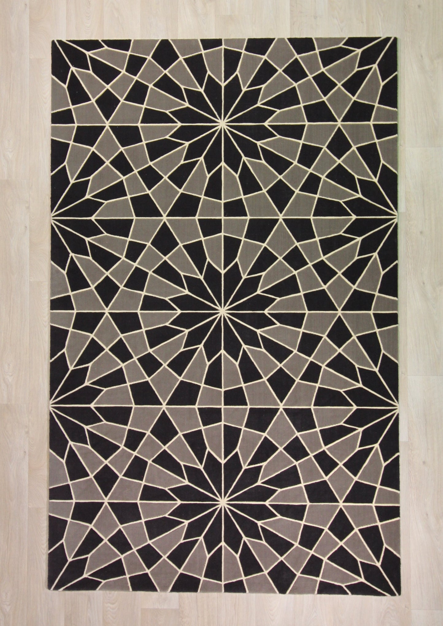 Tapis à motifs géométriques