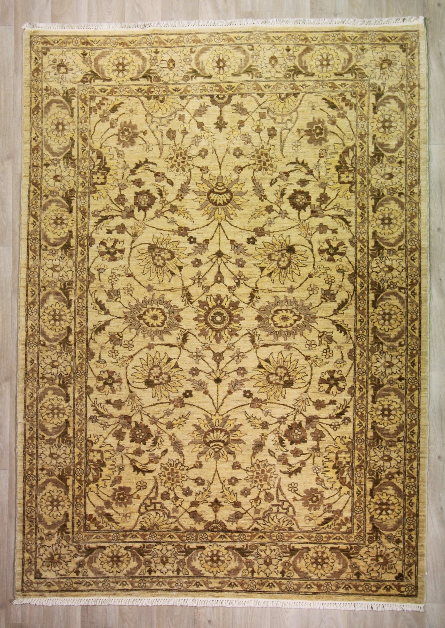 Tapis en laine Chobi - noué main