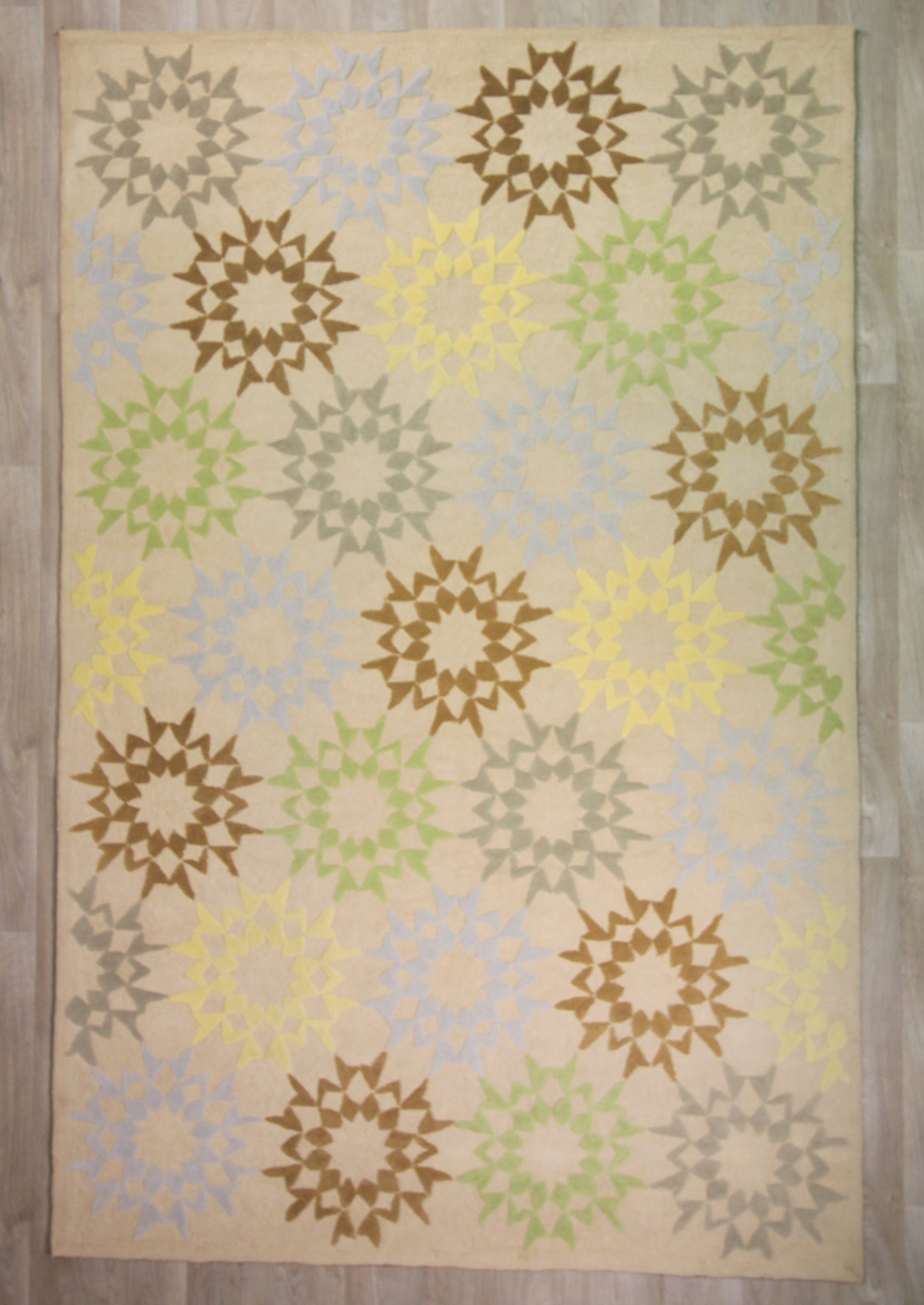 Tapis MARTHA STEWART à motif en coton