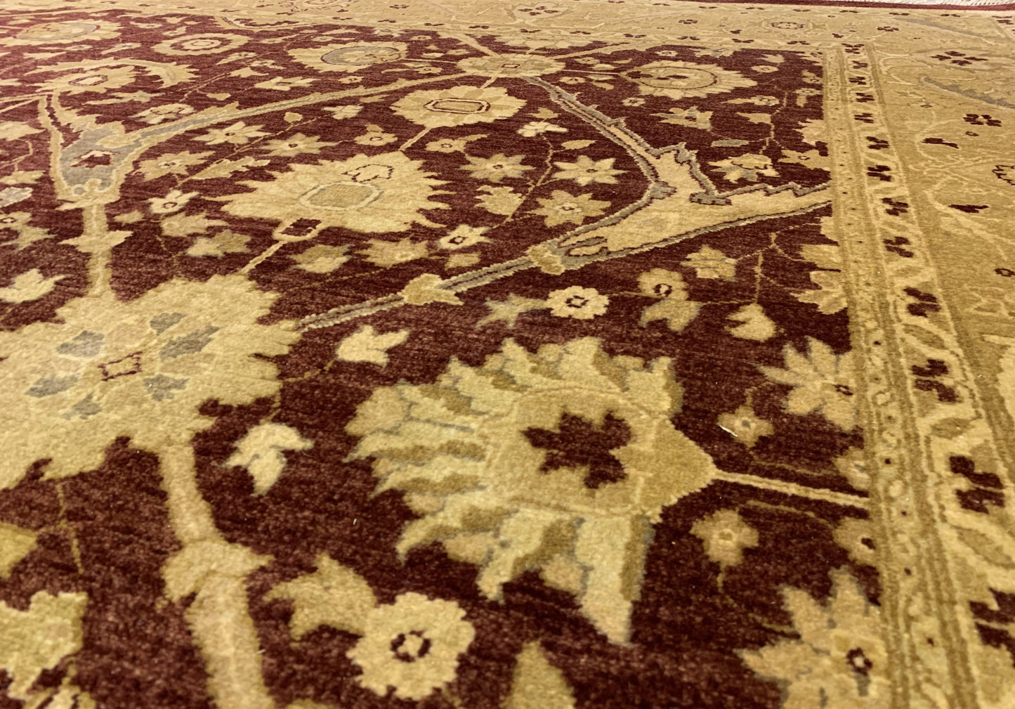 Tapis Indo-Persan classique en laine - noué main