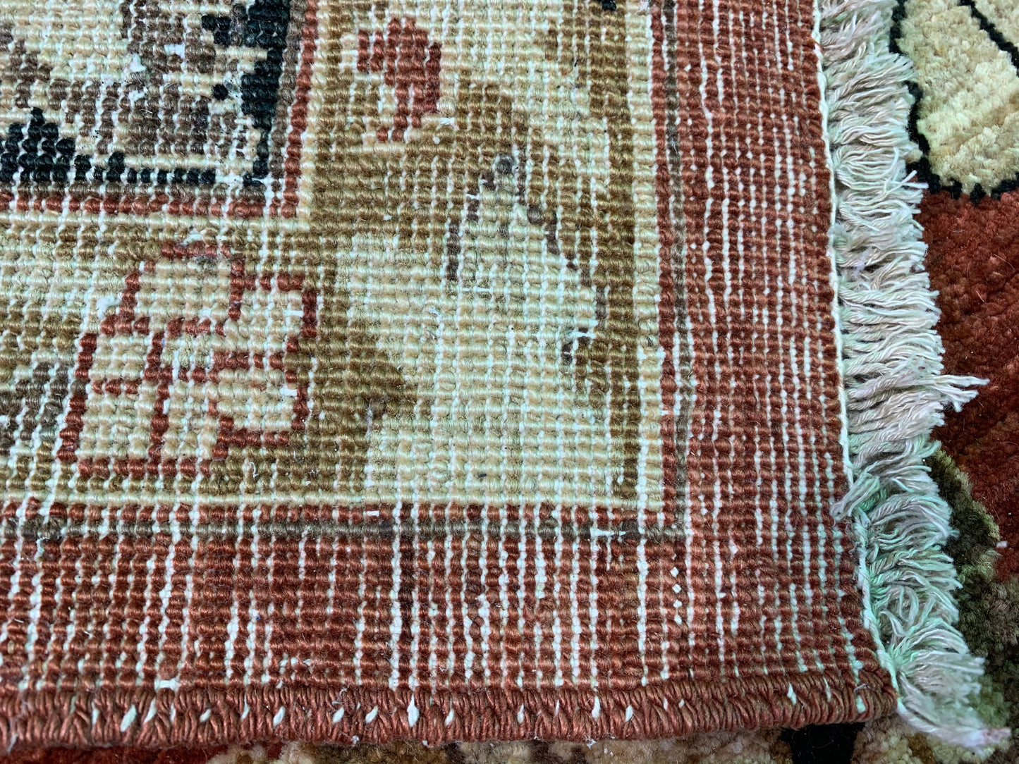 Tapis classique en laine - noué main