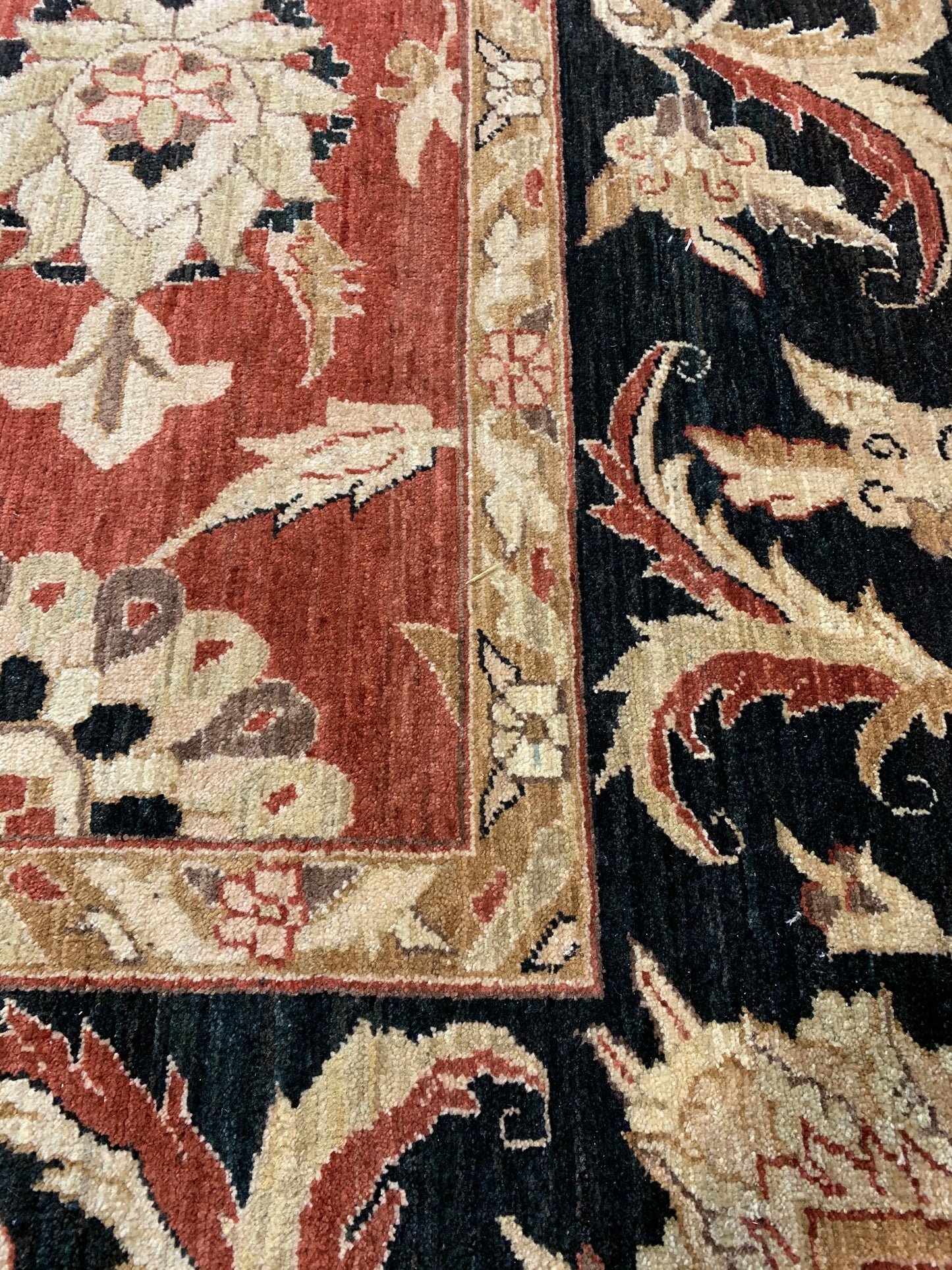 Tapis classique en laine - noué main