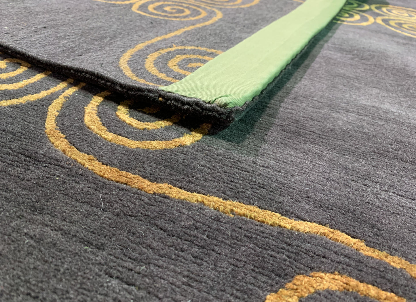 Tapis Népalais contemporain en laine - noué main