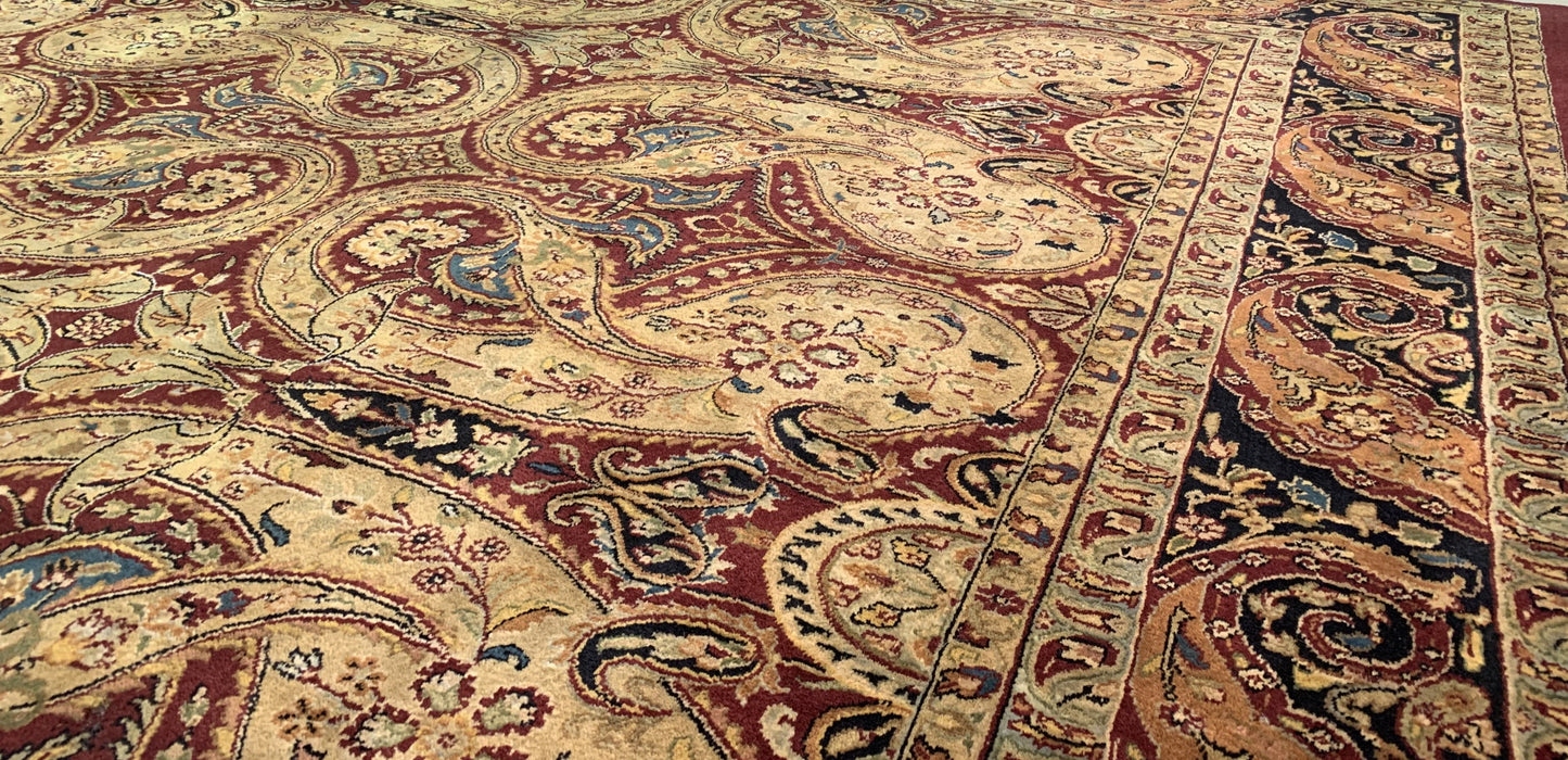 Tapis Indo-Persan classique en laine - noué main