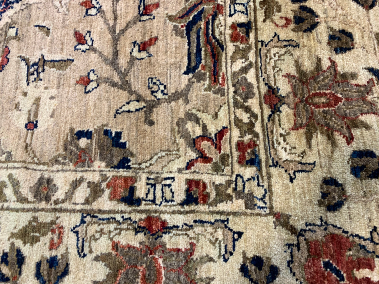 Tapis classique en laine Chobi - noué main