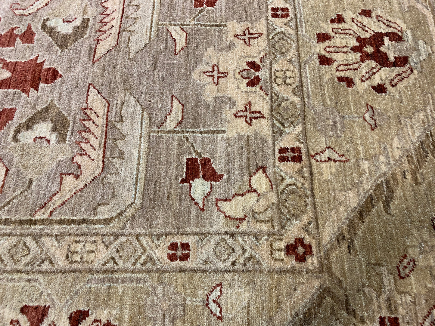 Tapis classique en laine Chobi - noué main