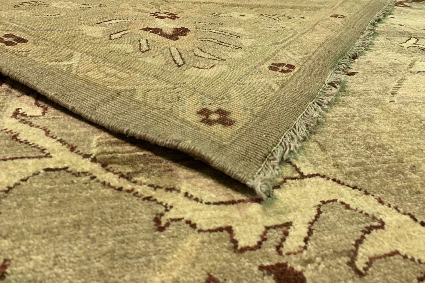 Tapis classique en laine Chobi - noué main