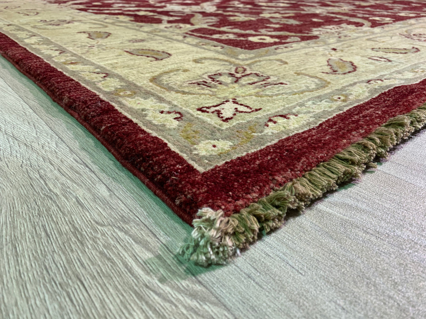 Tapis classique en laine Chobi - noué main