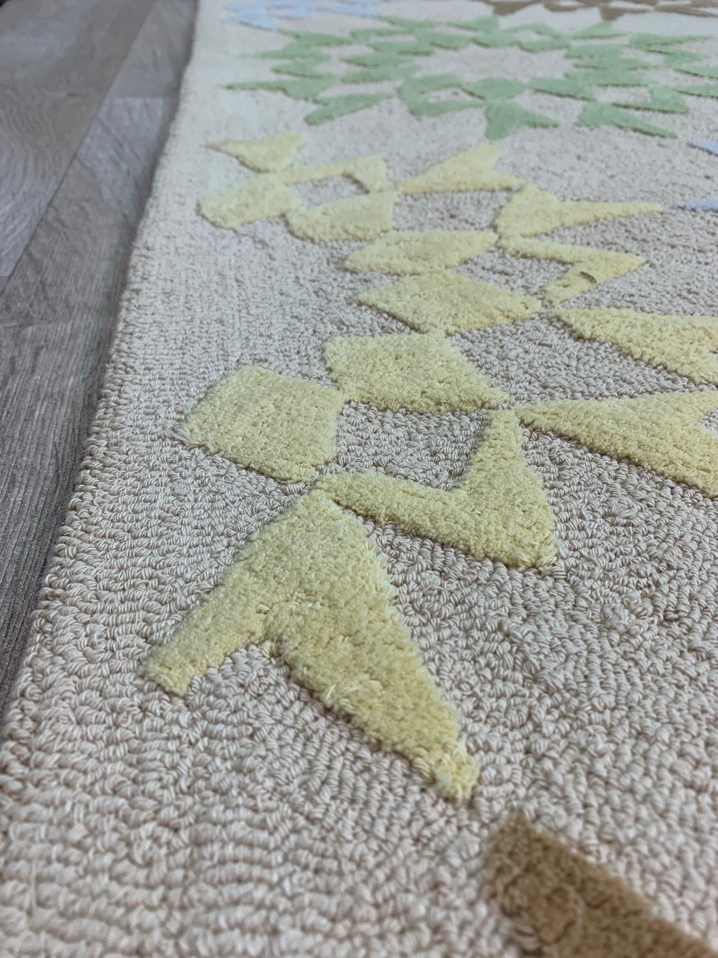 Tapis MARTHA STEWART à motif en coton