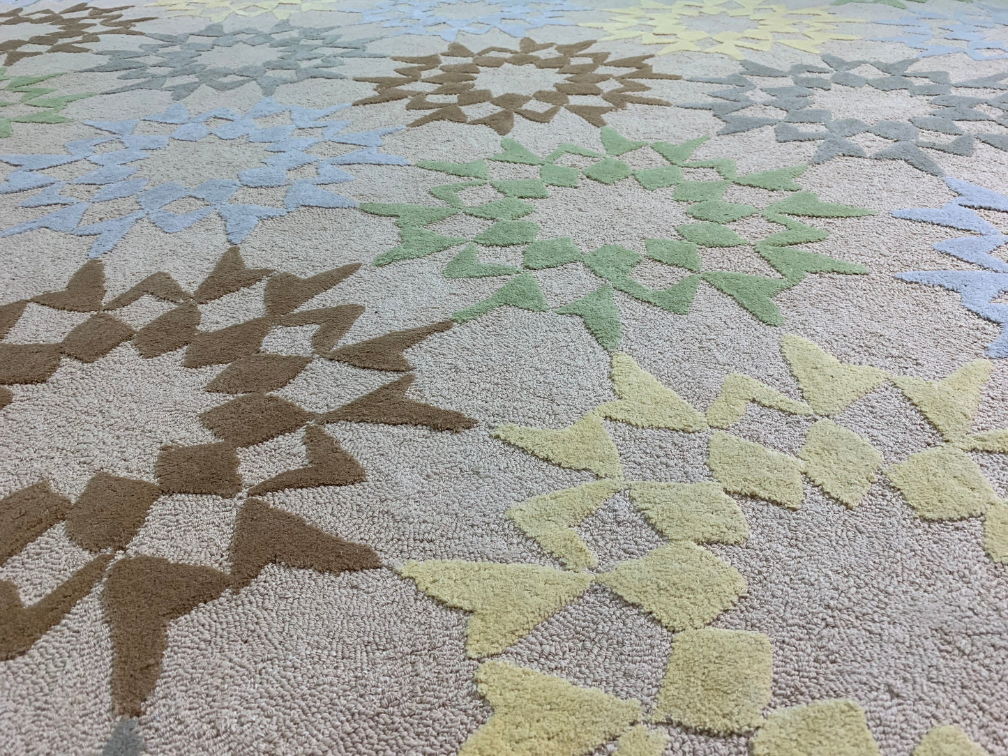 Tapis MARTHA STEWART à motif en coton
