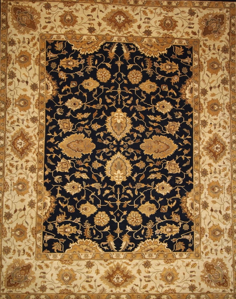 Tapis classique en laine - noué main