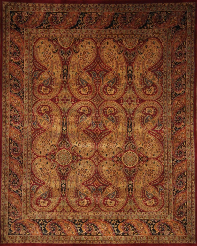 Tapis Indo-Persan classique en laine - noué main