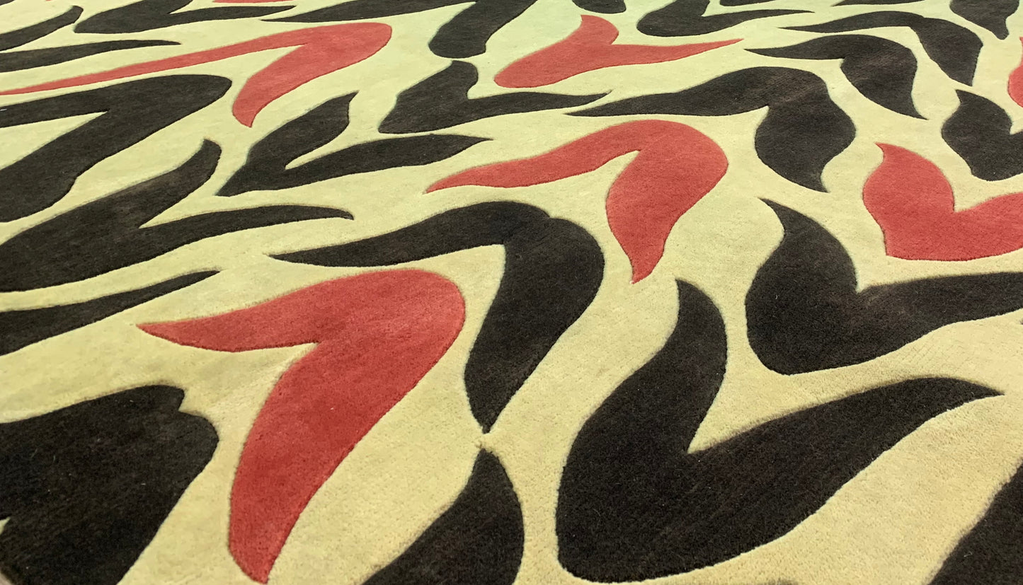 Tapis Indo-Tibétain en laine - noué main