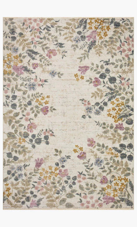 PR-101 : Tapis RIFLE PAPER & CO en fibre synthétique